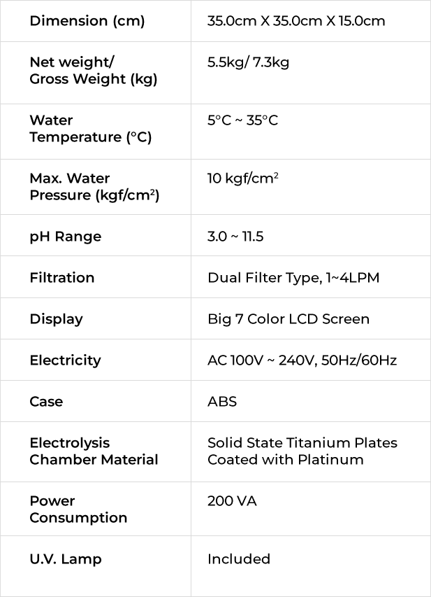 portable water ionizer 